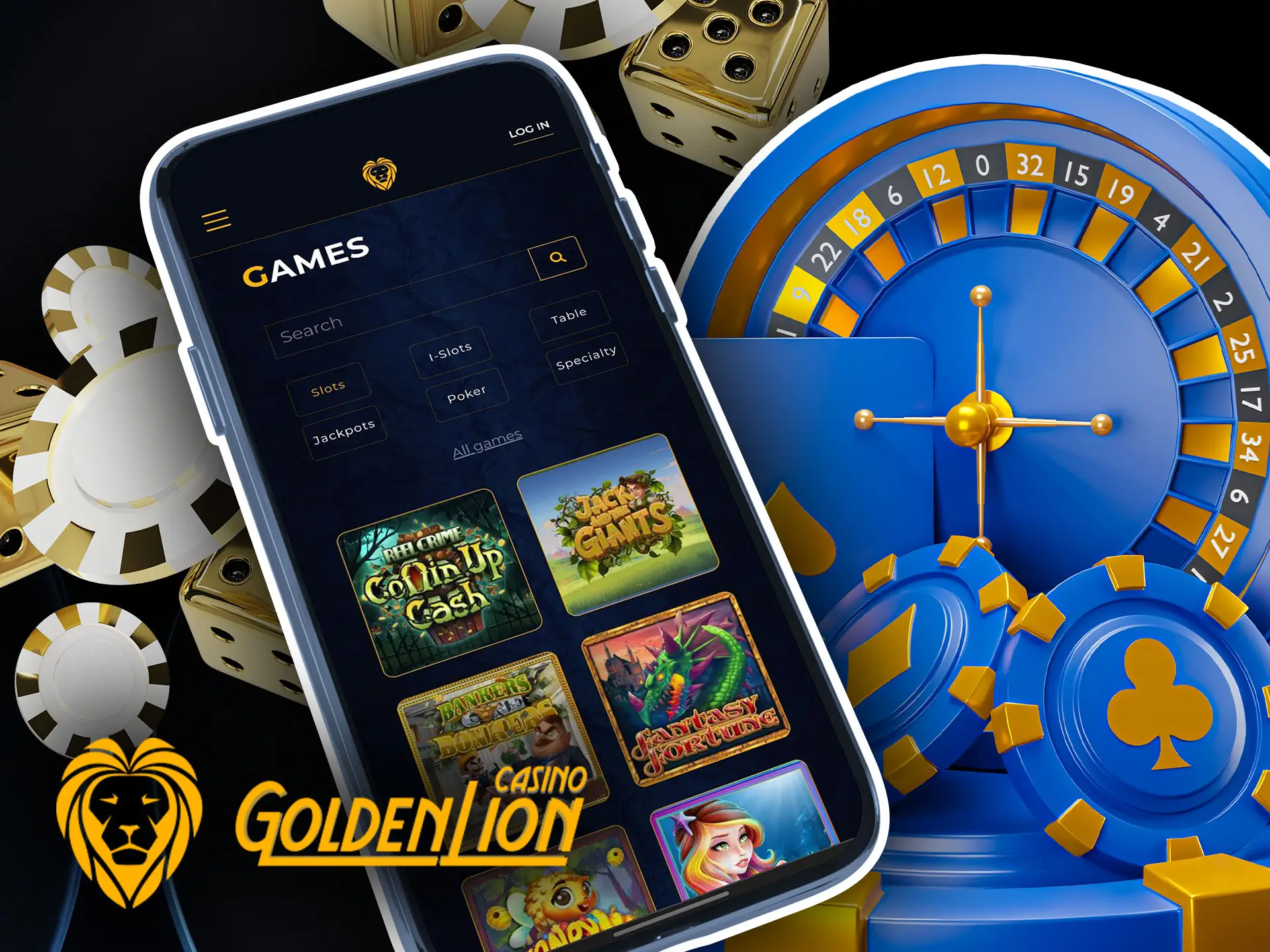 Casino Games on the Golden Lion Mobile App for Australia.