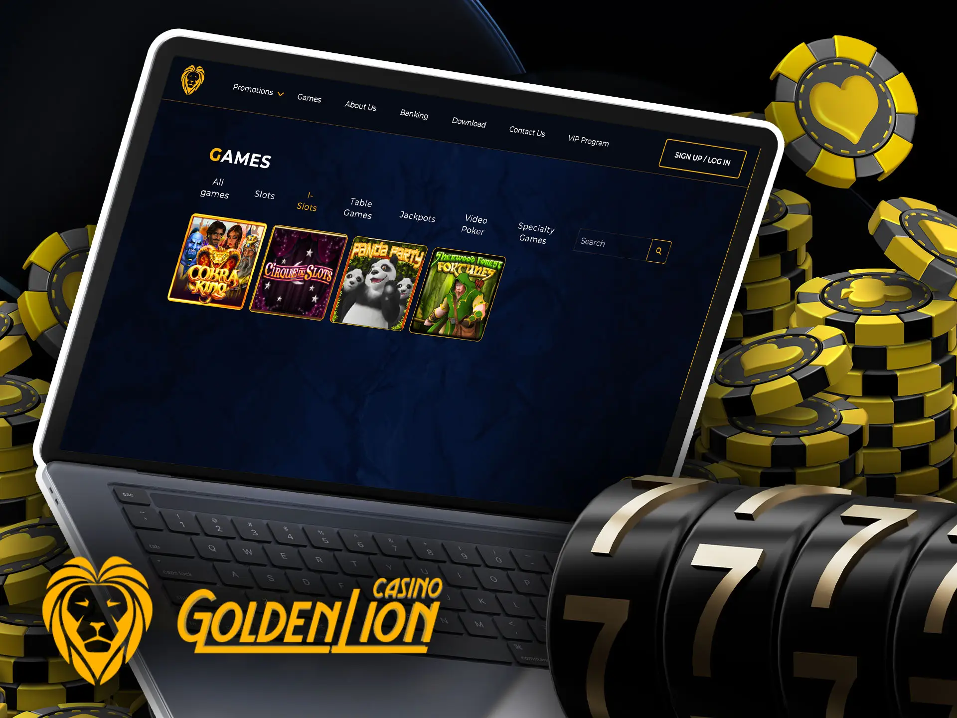 I-Slots at Golden Lion Casino for Australia.