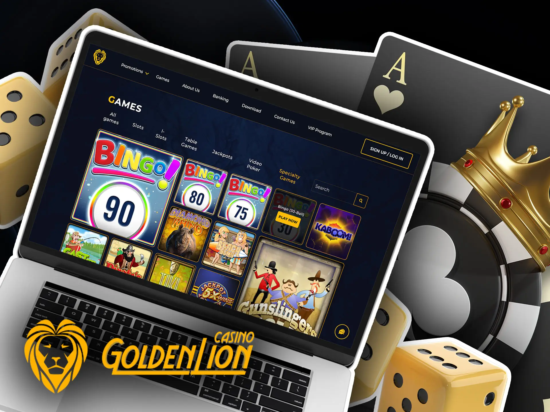Special games at Golden Lion Casino for Australia.