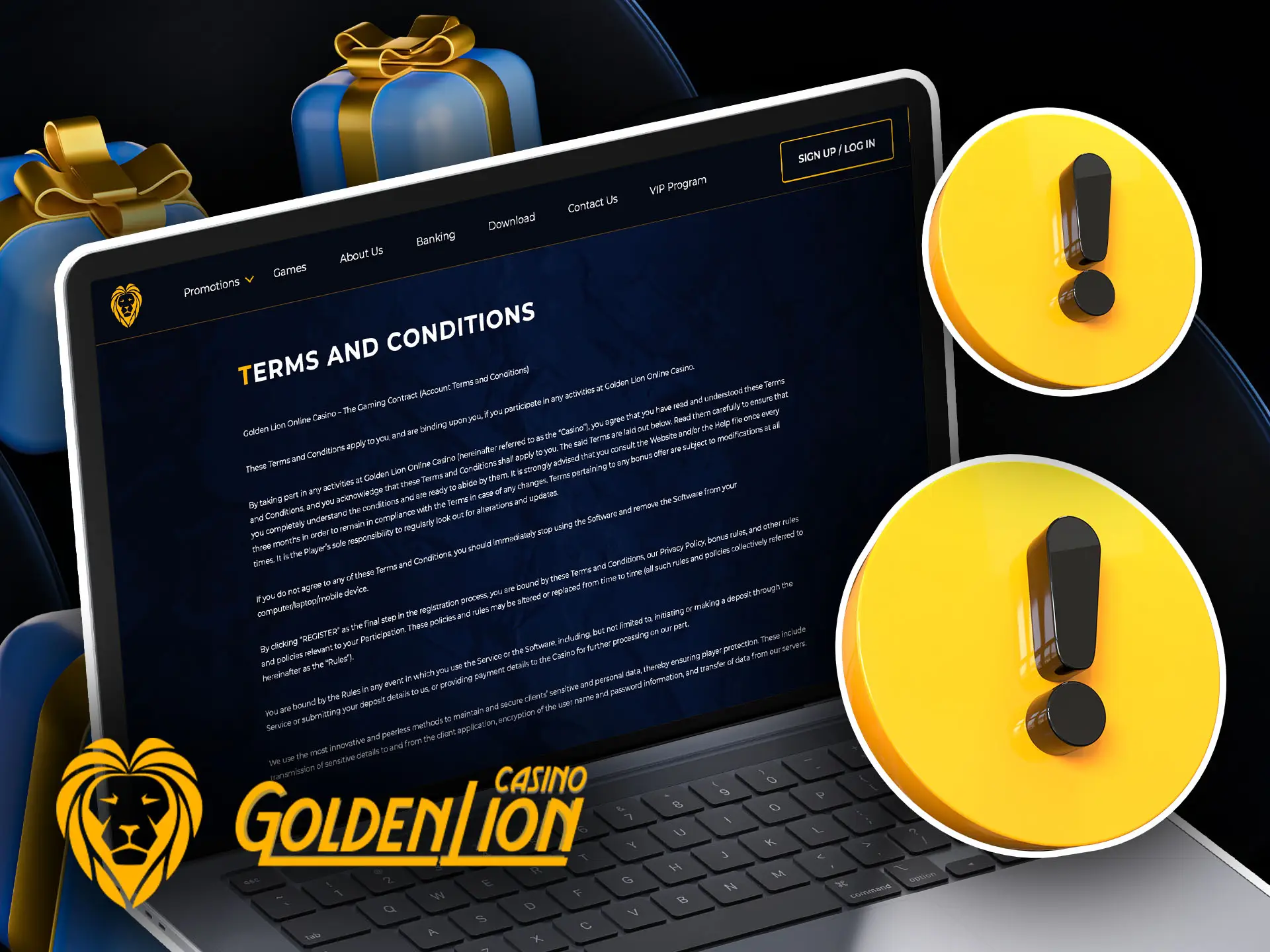 Golden Lion Casino Bonus Rules for Australia.