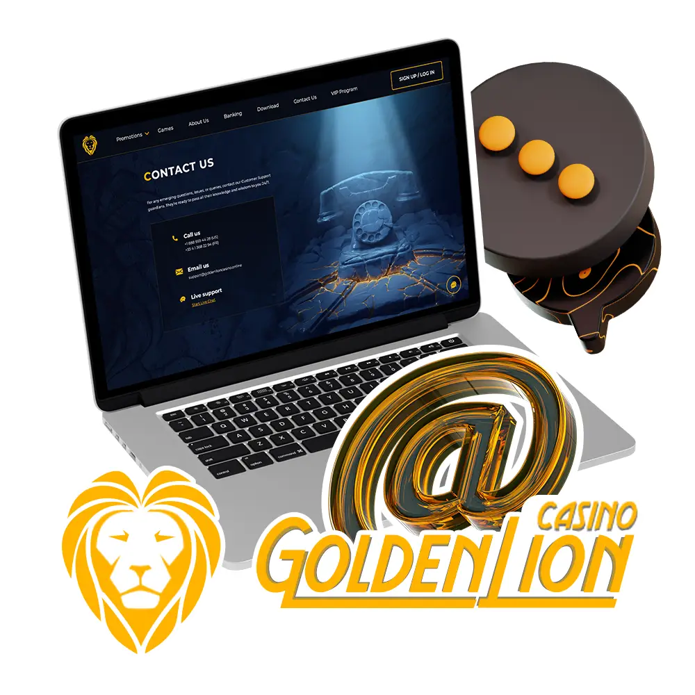 Learn easy ways to get in touch with the Lion Casino team for any questions you may have.