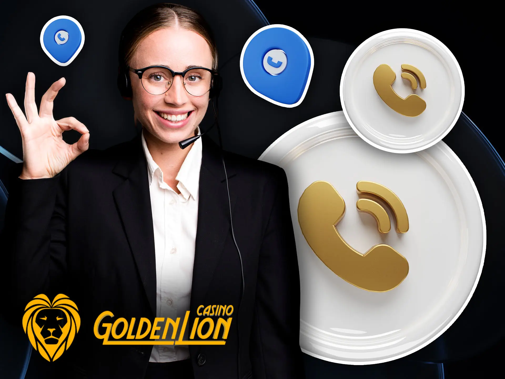 Golden Lion Casino phone number for Australia.